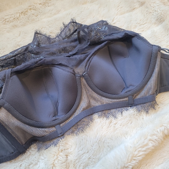 🍒NWT🍒 VS DREAM ANGELS LINED DEMI BRA - Picture 6 of 6
